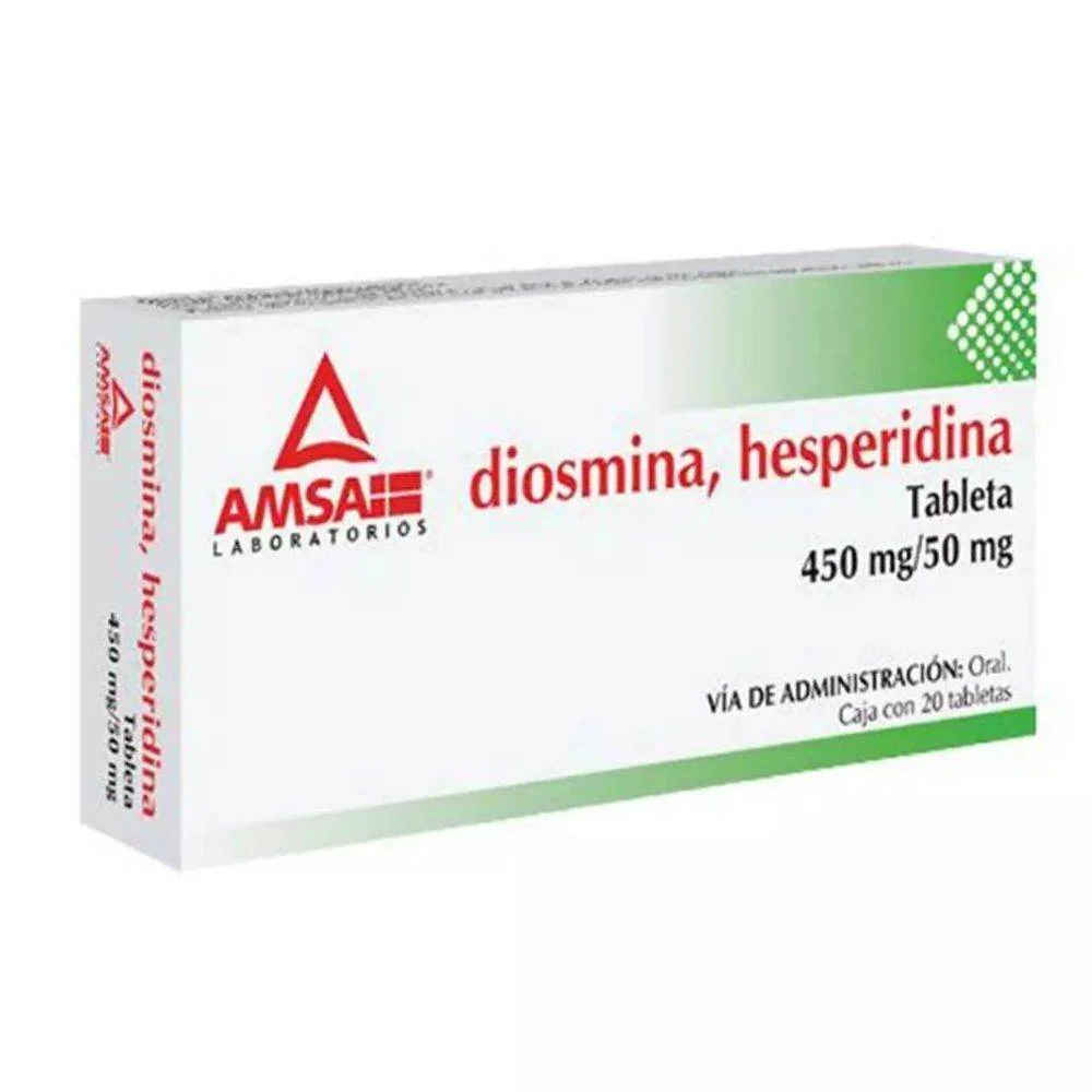 Diosmin/hespe 450/50 Mg Tab 20